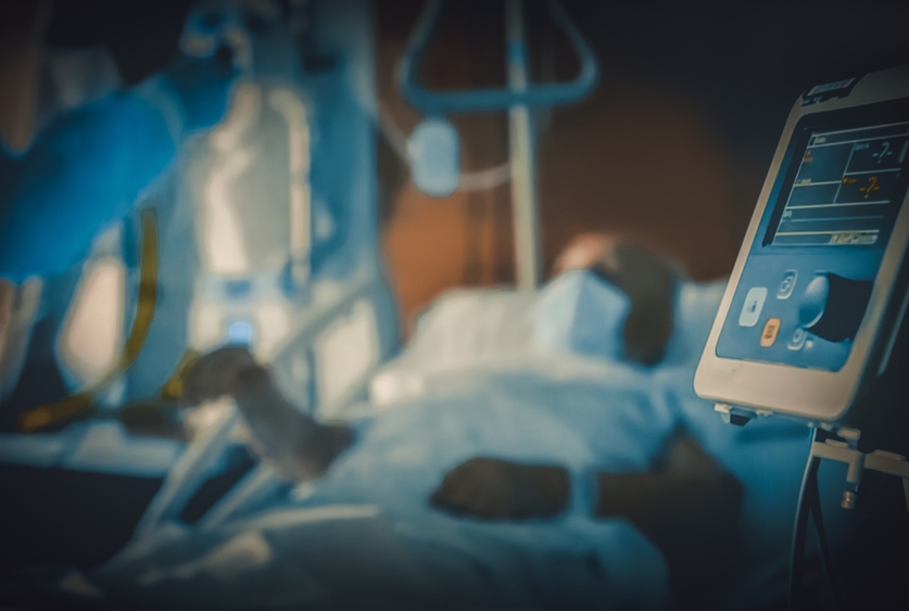 image of patient in hospital